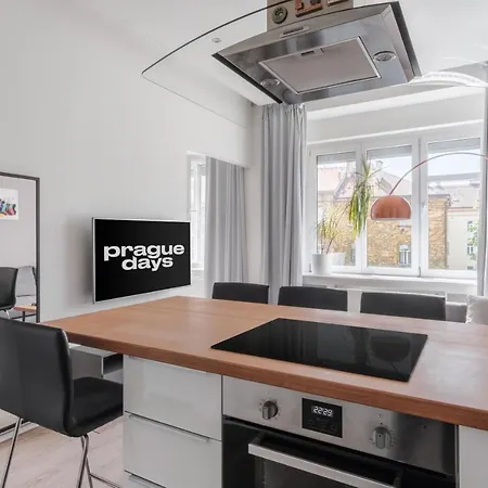 Prague Days - Minimalist Flat - Trendy Karlin Apartment Exterior photo